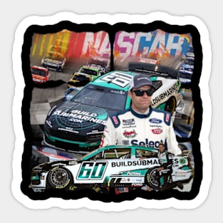 DAVID RAGAN RETRO Sticker